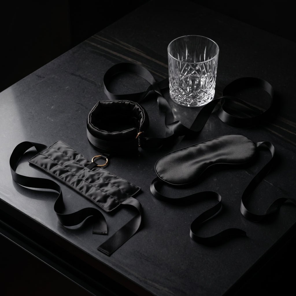 Blindfolds and Handcuffs Combo