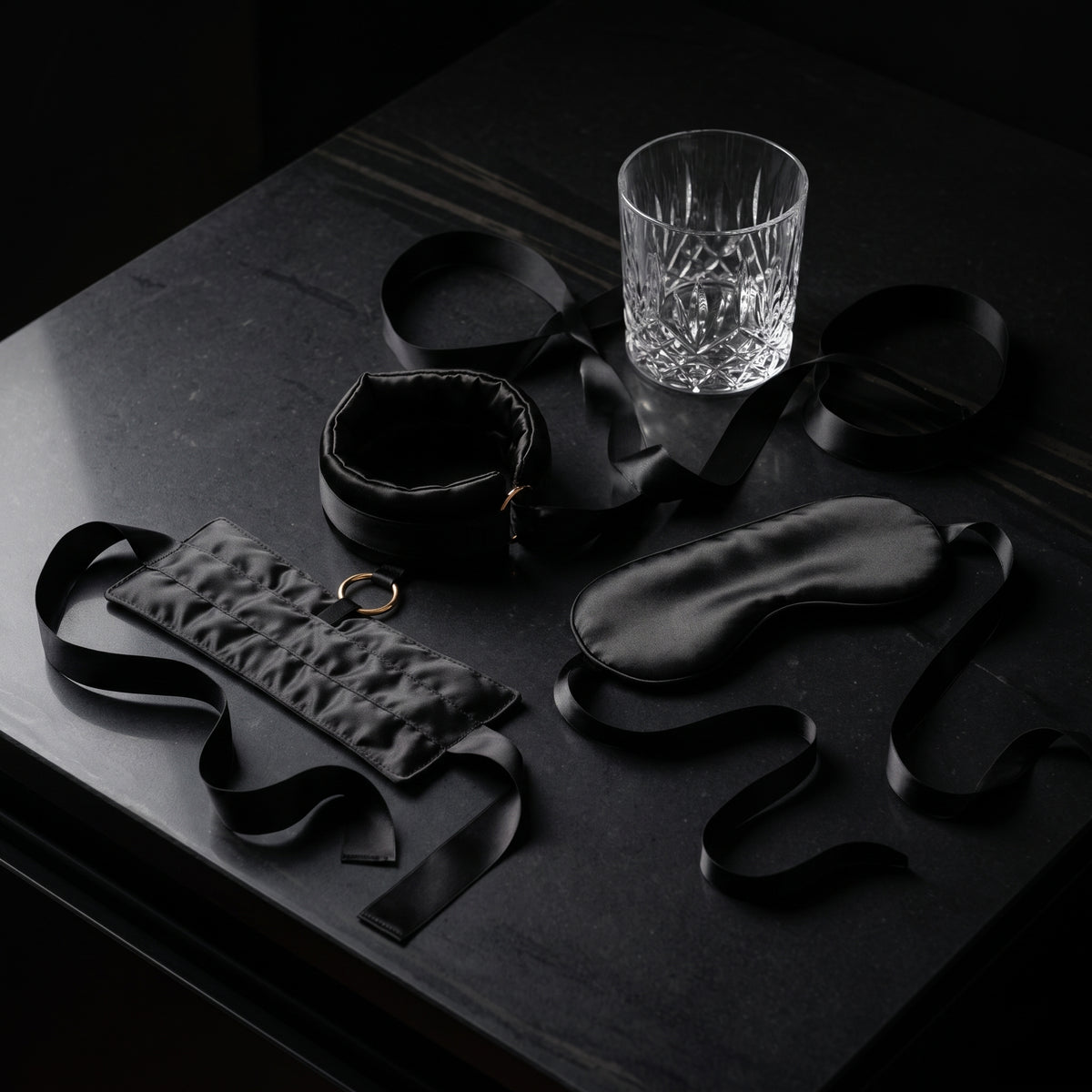 Blindfolds and Handcuffs Combo